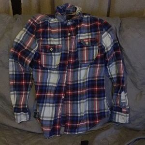 American Eagle plaid flannel